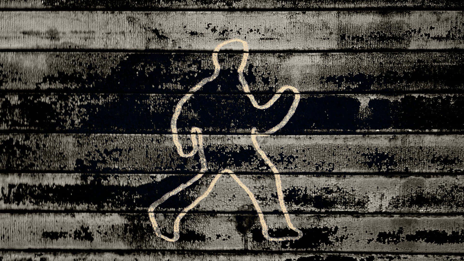 Chalk outline