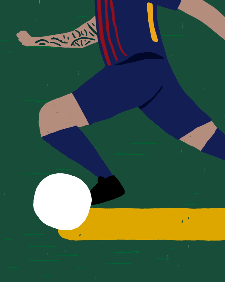 Messi run