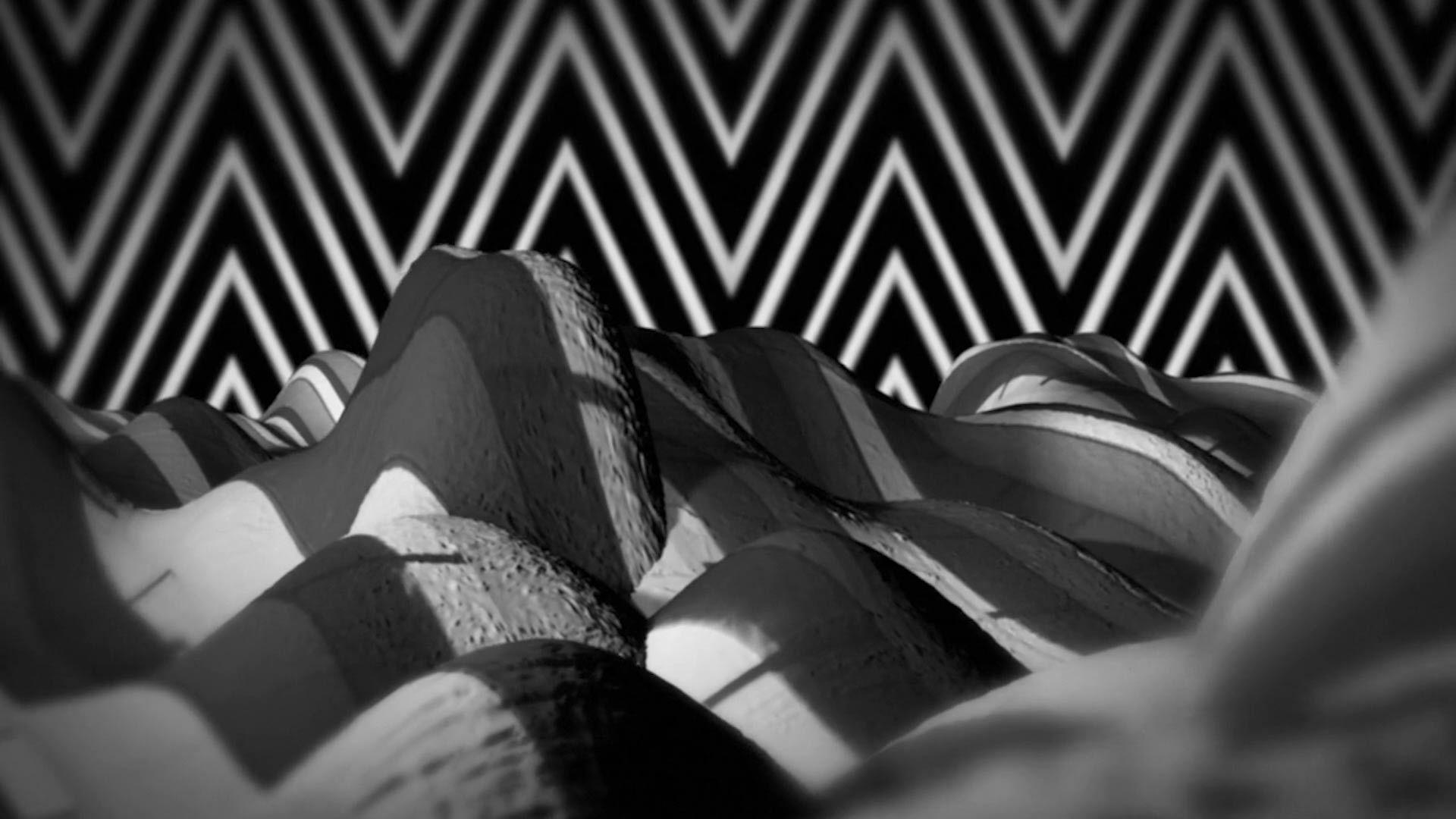 Stripey landscape